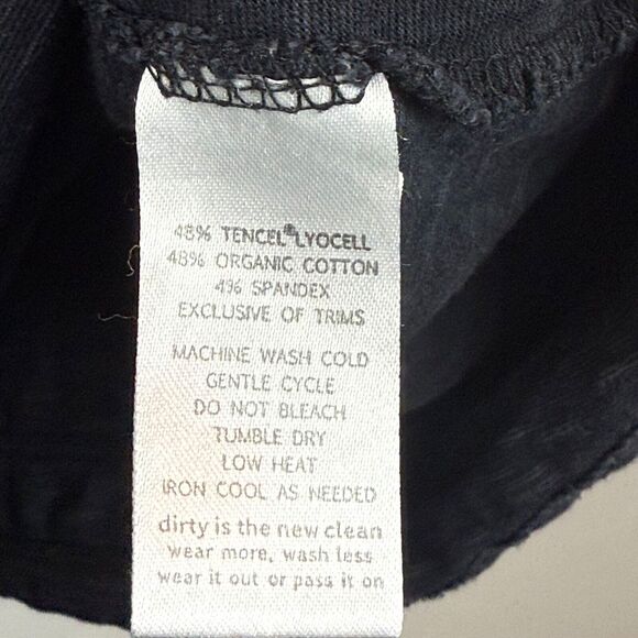 Horny Toad Mini Dress Women's Medium Gray Space-Dye Organic Cotton Blend Basic - Picture 6 of 9